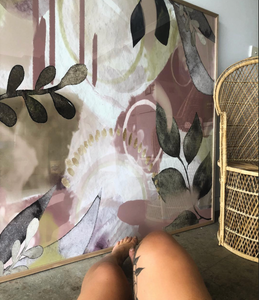 Minding My Own 1.2m x 1.2m