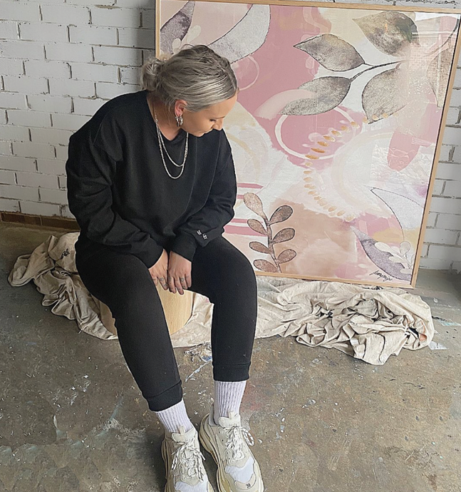 Minding My Own 1.2m x 1.2m